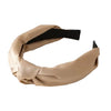 Beige knotted headband