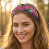 Boho bandeau headband woman