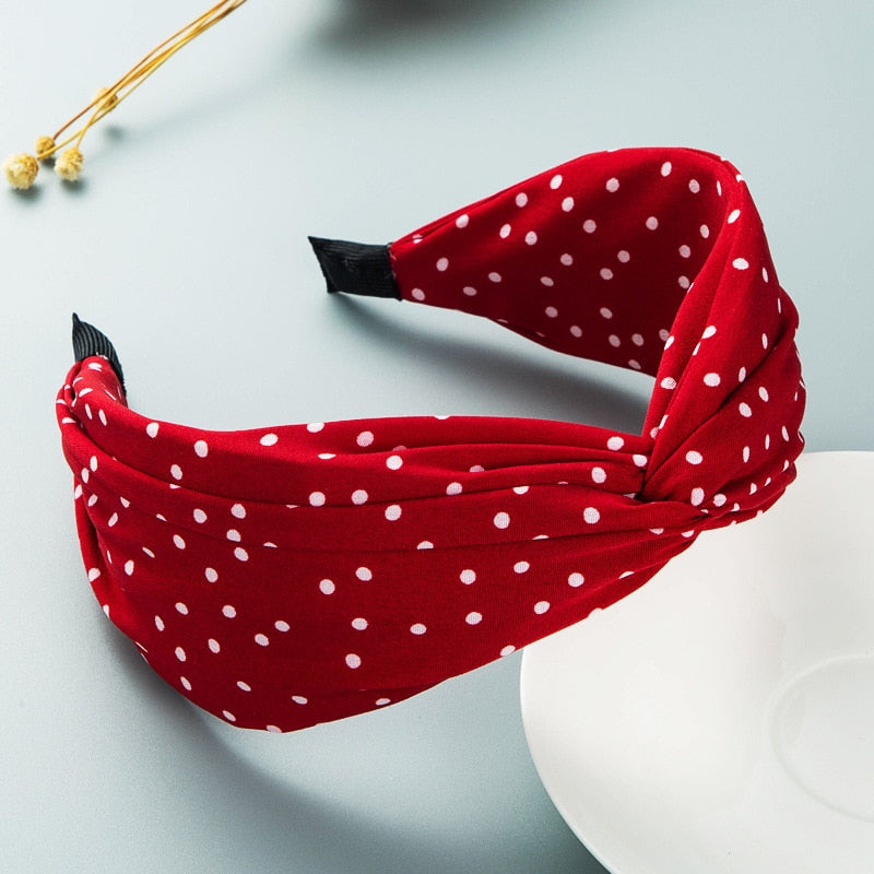 Fabric covered headband
