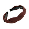 Headband with twist