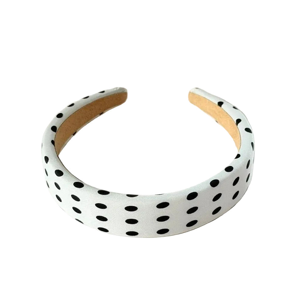 Polka dot headband
