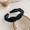 black twist headband