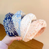 Cheap embroidered headbands