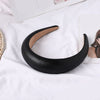 leather padded headband