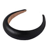 leather padded headband