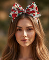 maxi bow flower headband girl