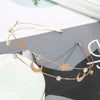 moon and stars headband