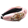 Pink rhinestone headband