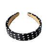 Polka dot hairband