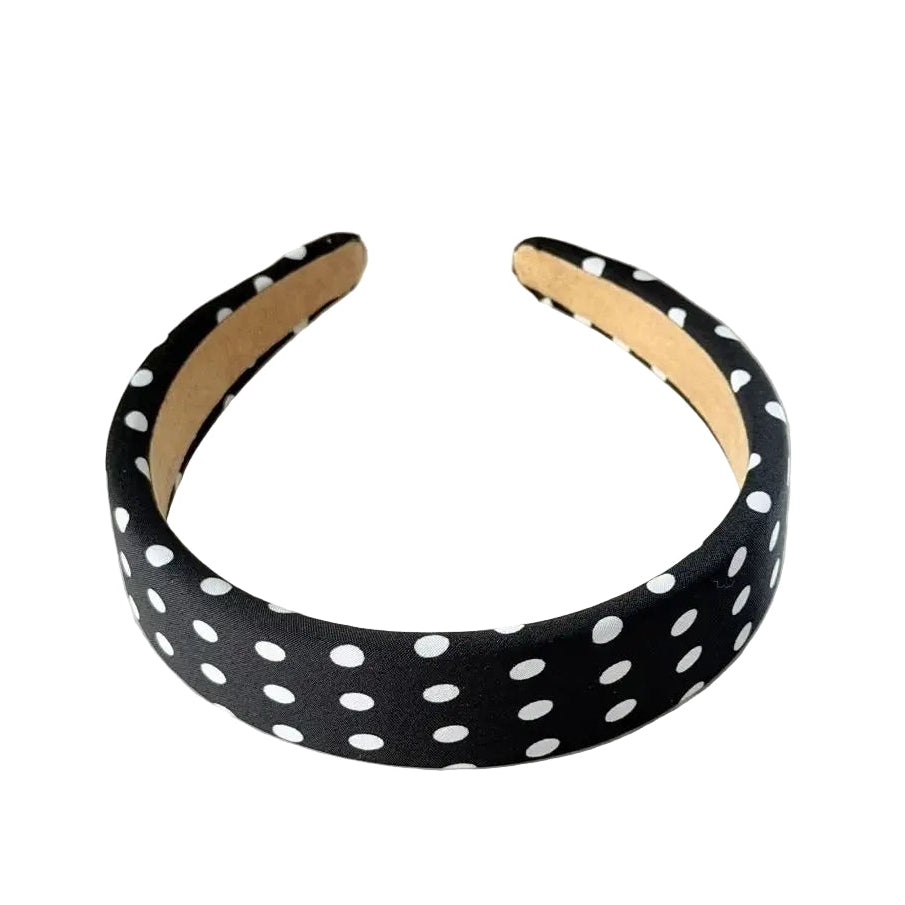 Polka dot hairband