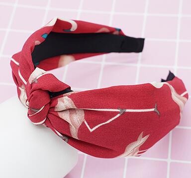 red flamingo headband