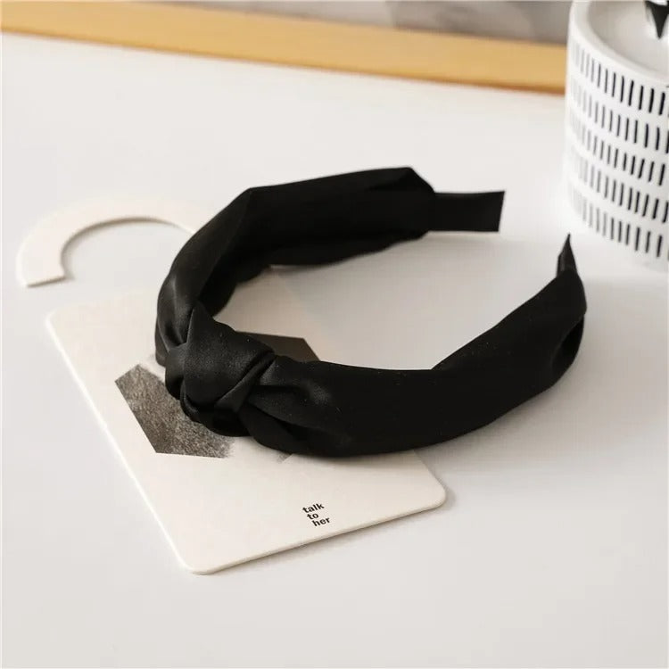 satin headband