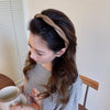 Twist headband Brown