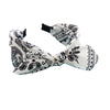 White bandana headband