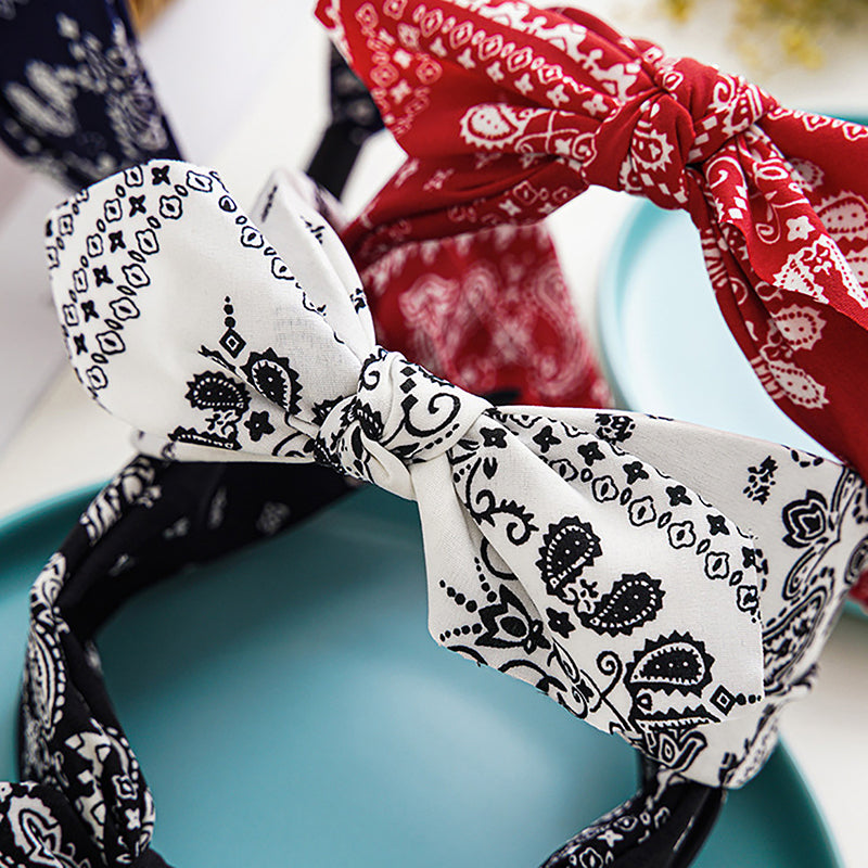 White bandana