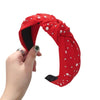 Beaded knot headband