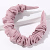 Extra wide scrunch headband