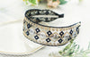 gold bridal headband