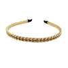 gold chain headband