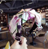 silk scarf headband