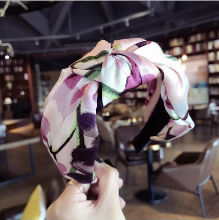 silk scarf headband
