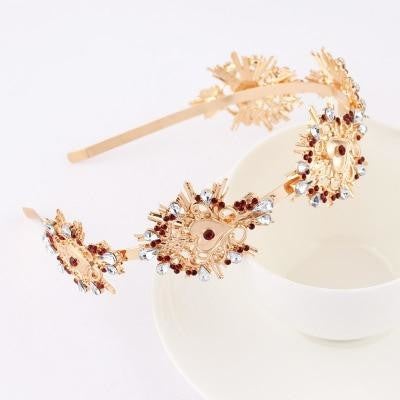 starbust headband gold