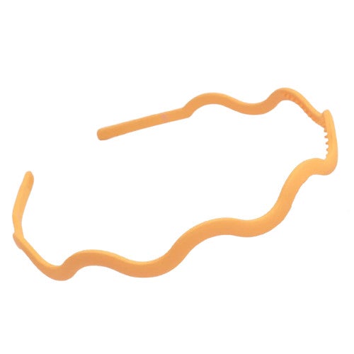 apricot orange headband