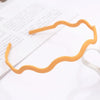 apricot wavy hair
