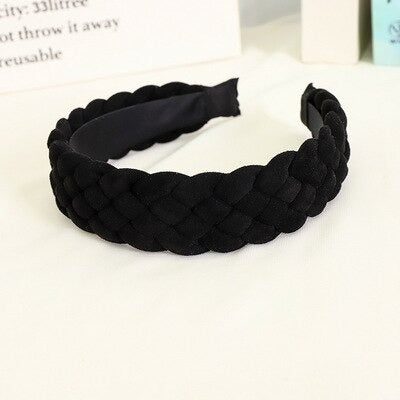 black suede headband