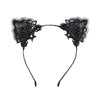 black cat ears headband