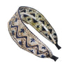 blue bridal headband