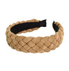 braided headband hazelnut