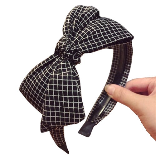 checkered headband