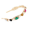 crystal headband gucci