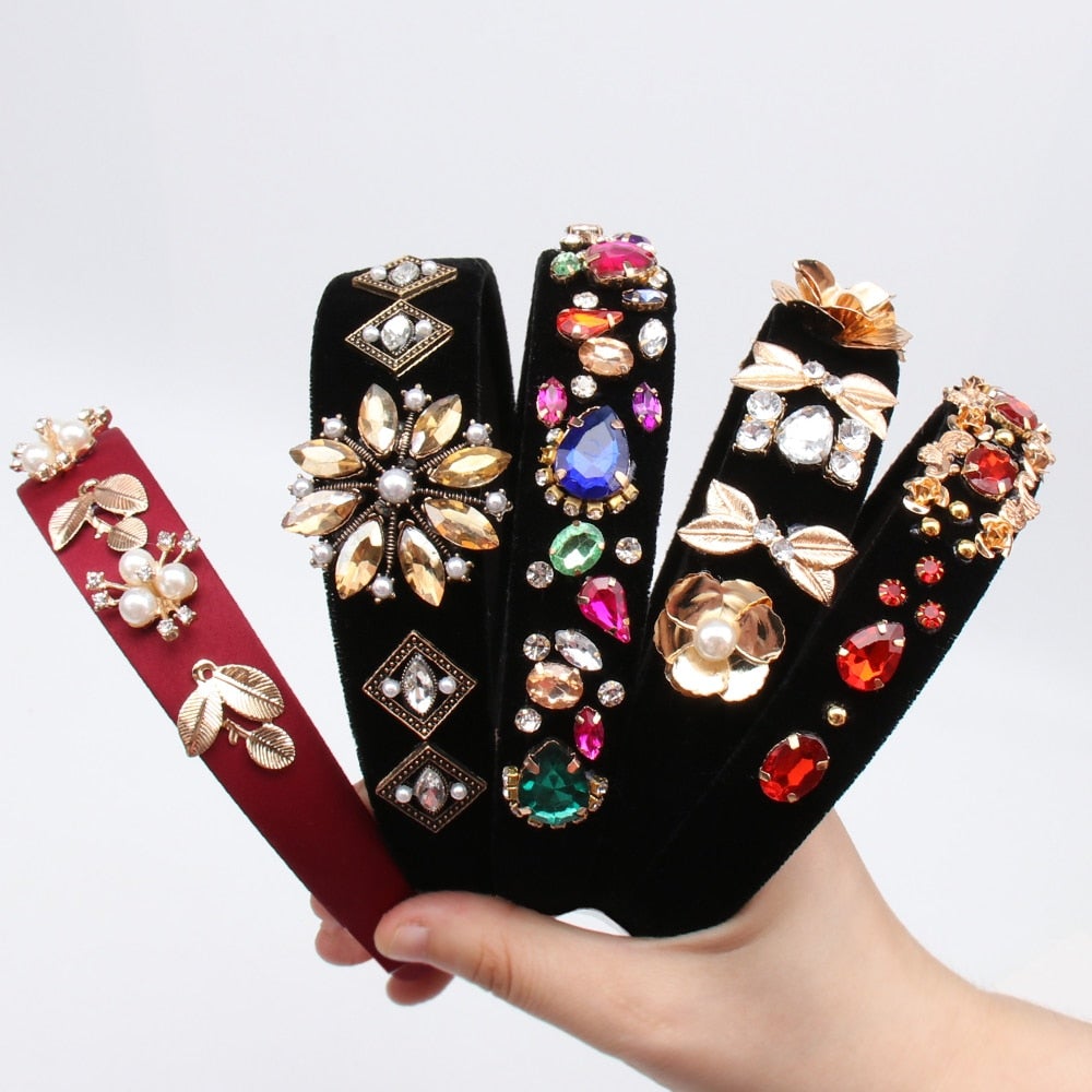 crystal headbands