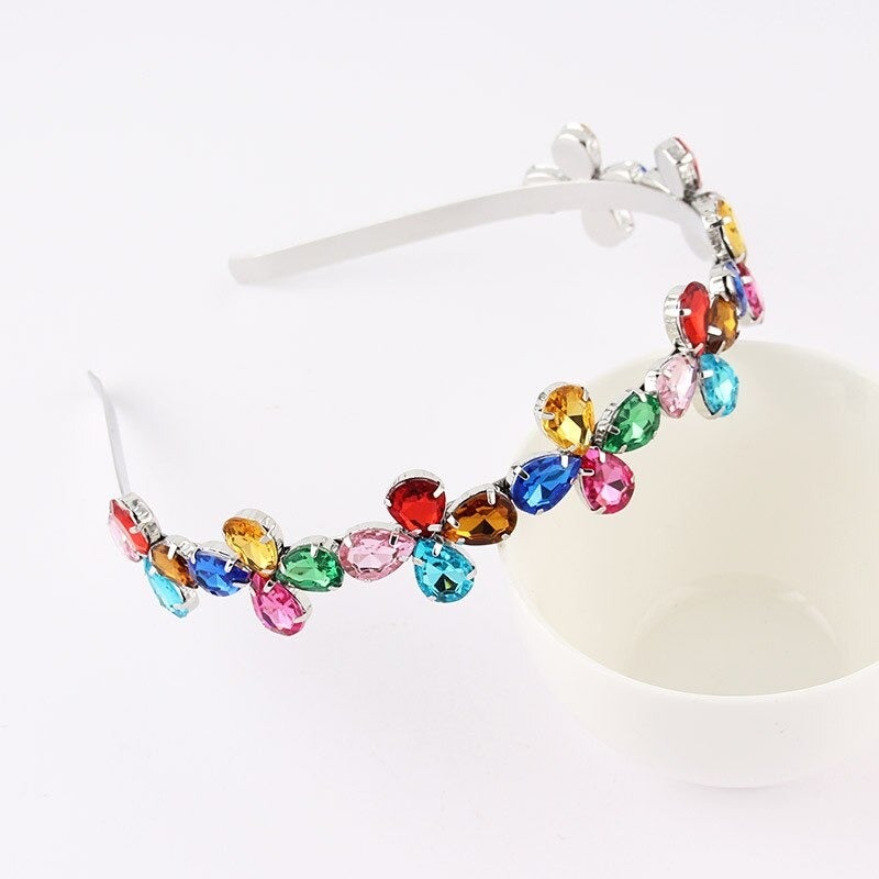 flower tiara headband