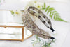 gold sequin headband