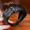 leather knot headband