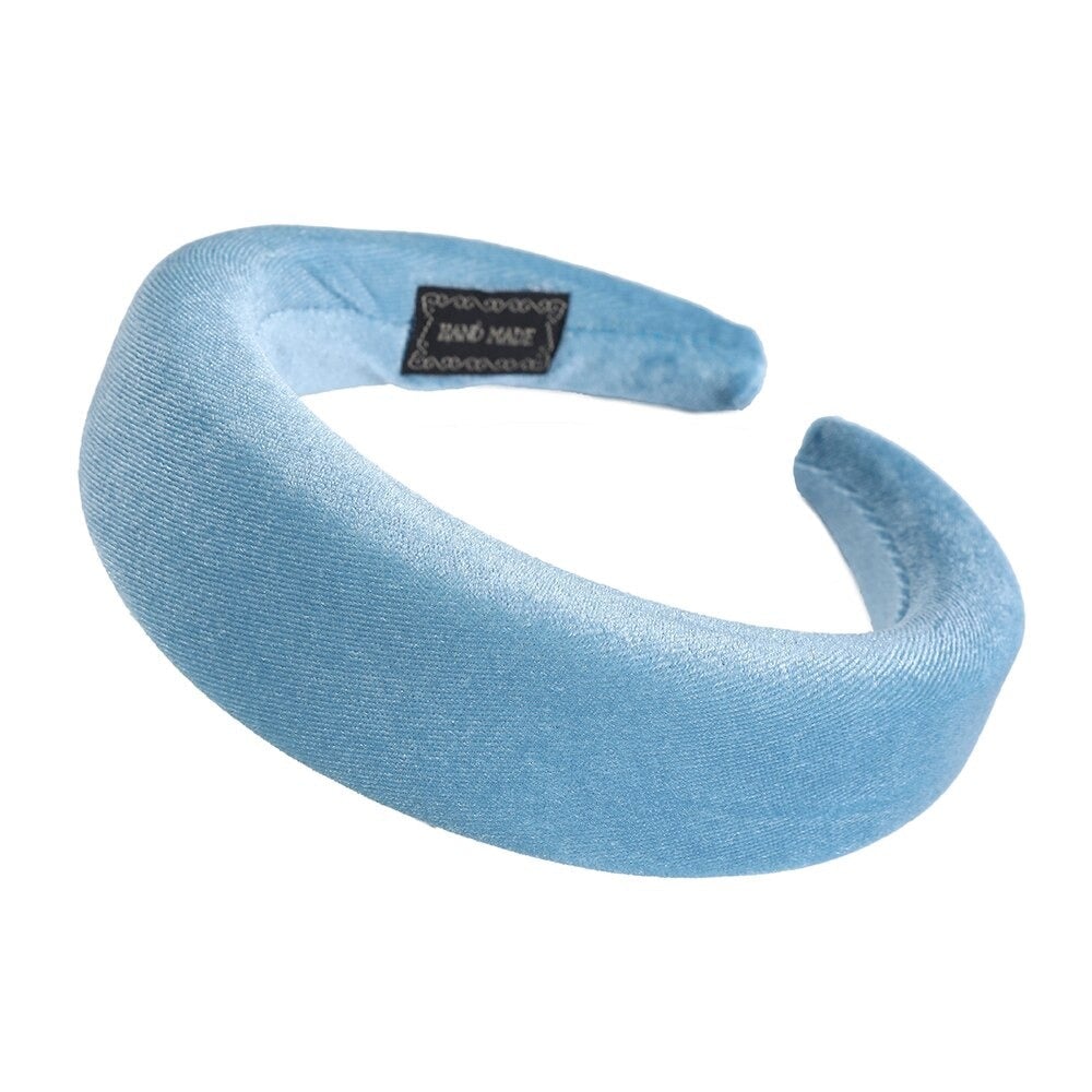sky light blue headband
