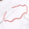 pink plastic headband sport