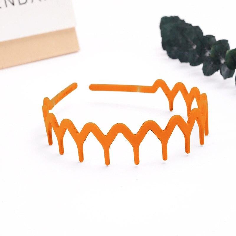 orange man headband