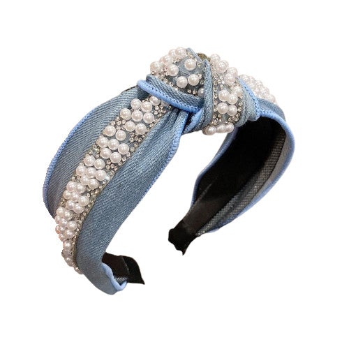 pearl knot headband