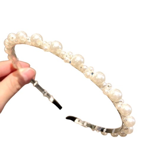 pearled headband