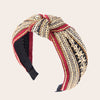 red headband wedding