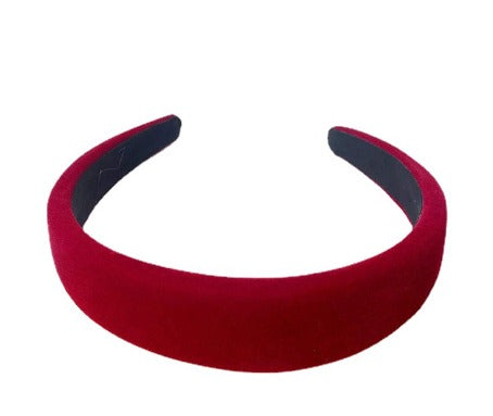 red velvet headband