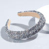 silver crystal headband precious