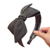 striped headband