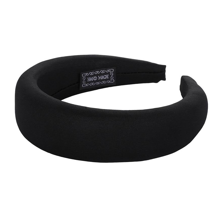 thick black headband