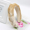 velvet braided headband