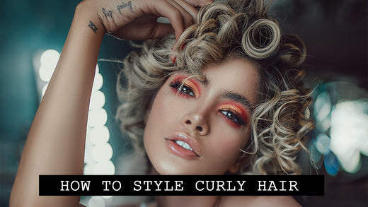 How to style curly hair